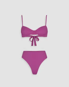 BARDOT BIKINI IN PINK