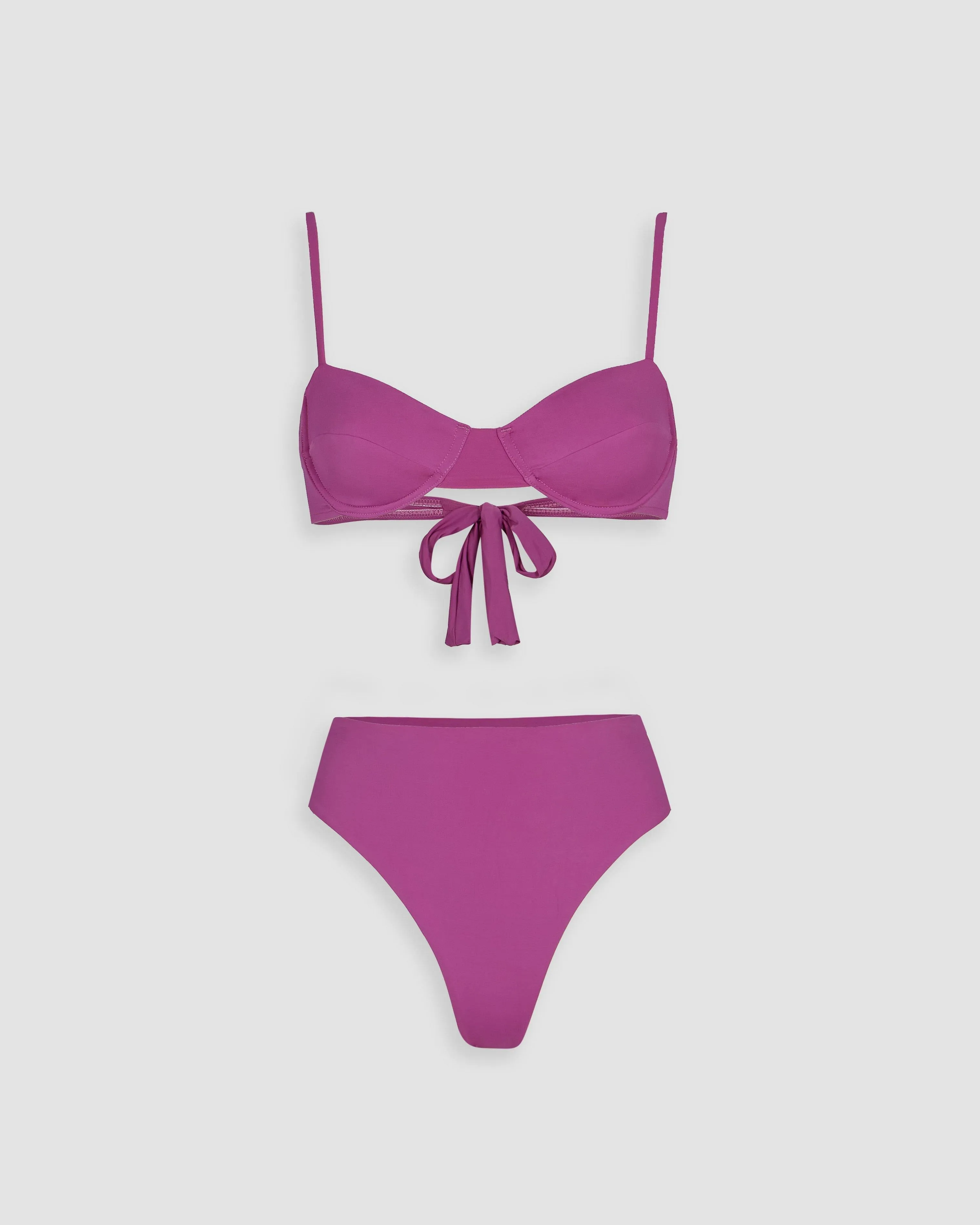 BARDOT BIKINI IN PINK