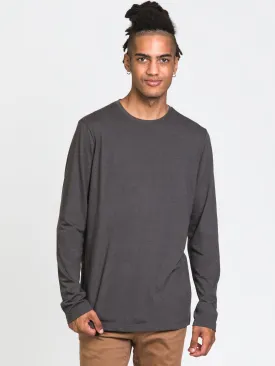 BOATHOUSE LONG SLEEVE CREWNECK TEE - CLEARANCE