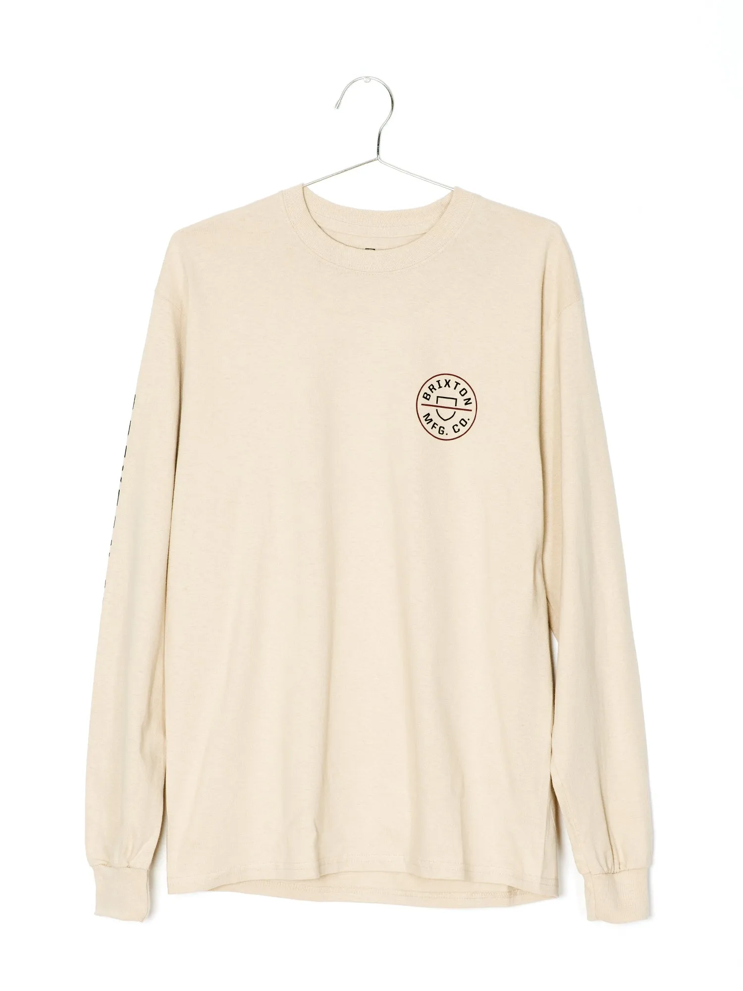 BRIXTON CREST LONG SLEEVE TEE  - CLEARANCE