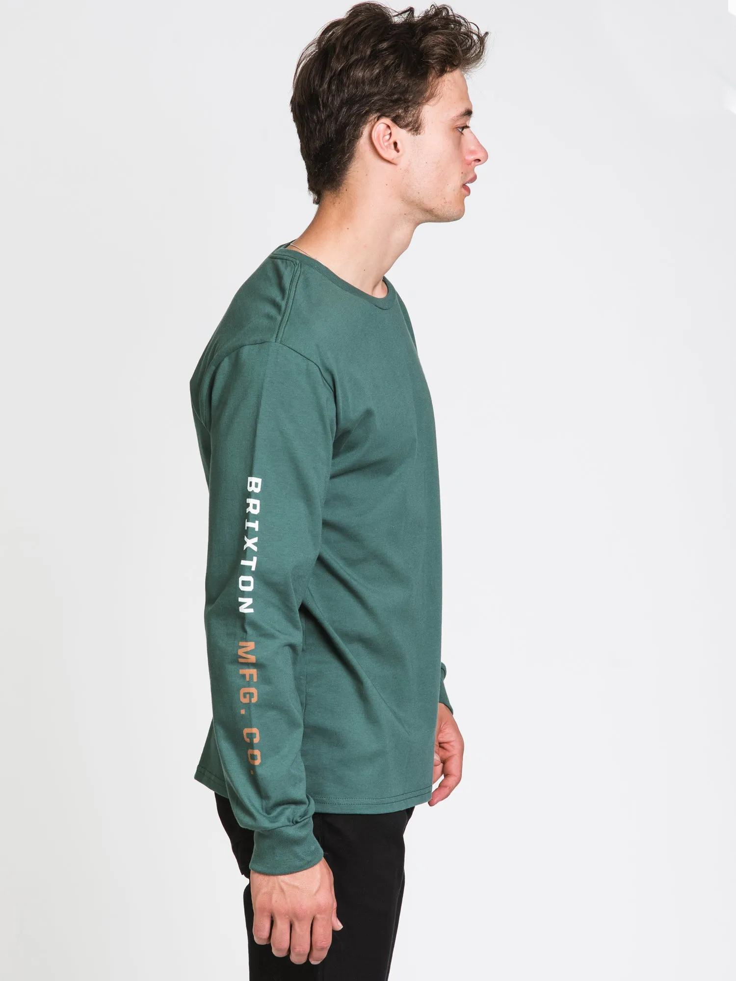 BRIXTON CREST LONG SLEEVE TEE - CLEARANCE