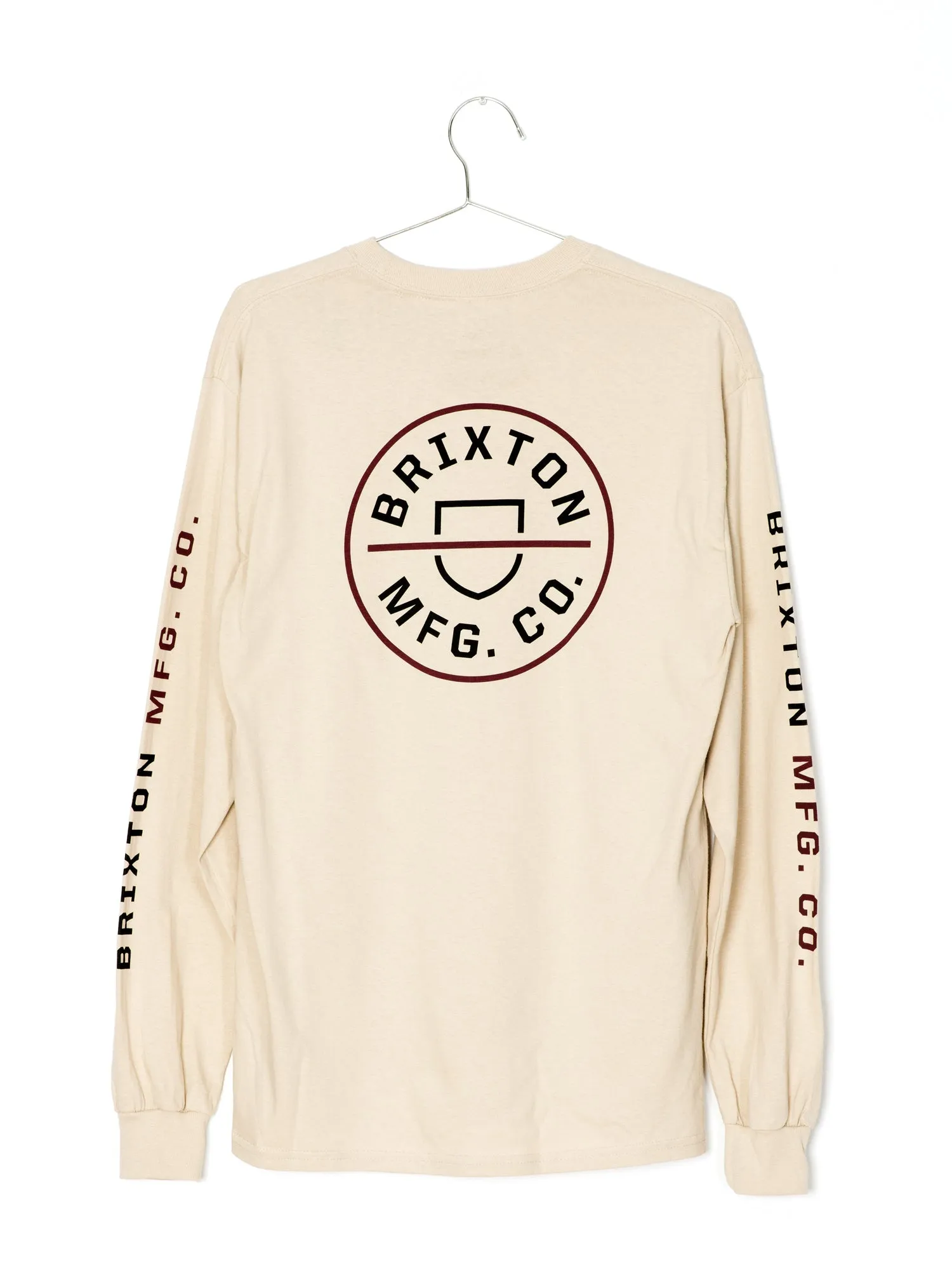 BRIXTON CREST LONG SLEEVE TEE  - CLEARANCE