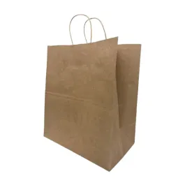 Brown Kraft Paper Shopping Bag Medium (250/case)