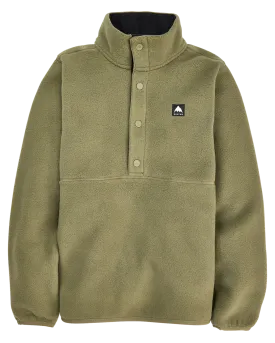 Burton Kids' Cinder Fleece Anorak - Forest Moss