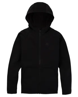 Burton Kids' Crown Weatherproof Full-Zip Fleece - True Black