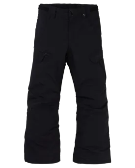 Burton Kids' Exile 2L Cargo Snow Pants - True Black