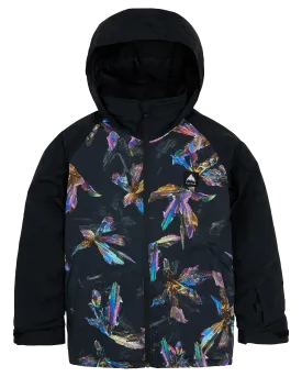 Burton Kids' Hart 2L Snow Jacket - True Black Crystals