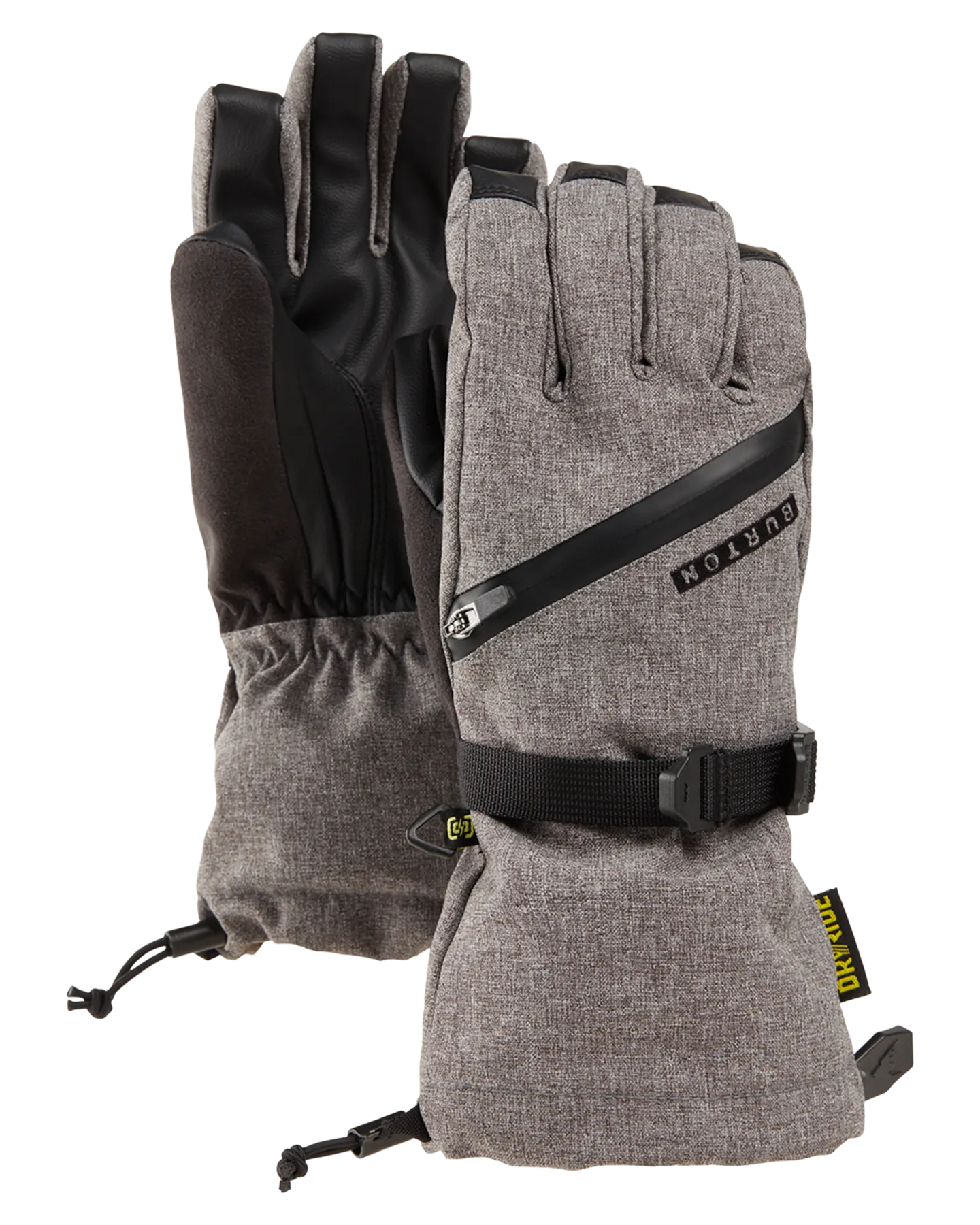 Burton Kids' Vent Snow Gloves - Gray Heather