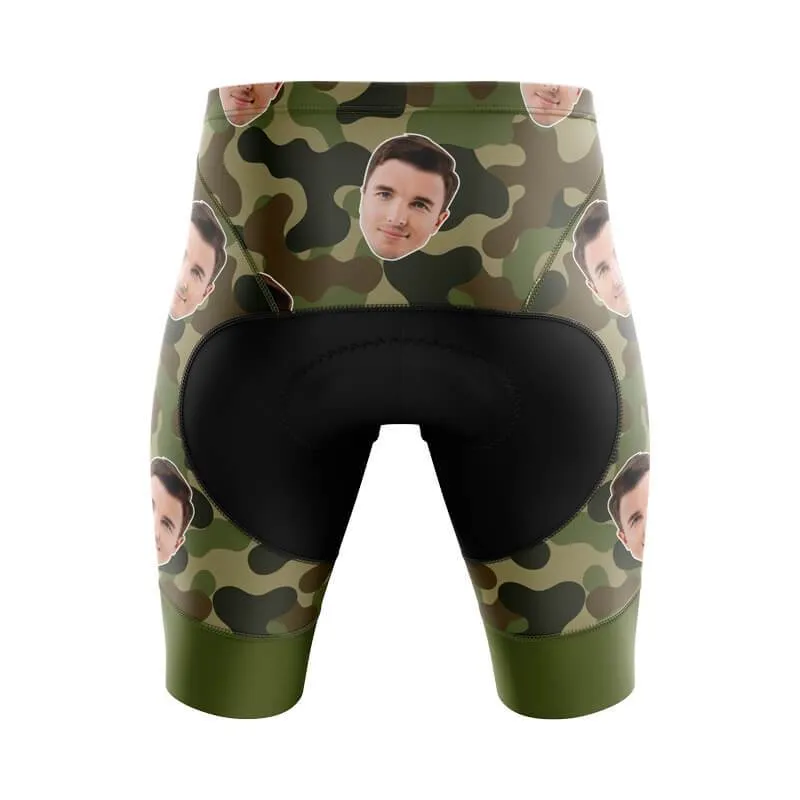 Camo Custom Face Bib & Shorts