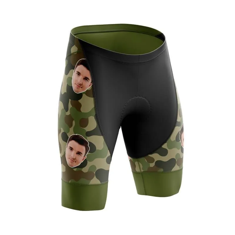 Camo Custom Face Bib & Shorts