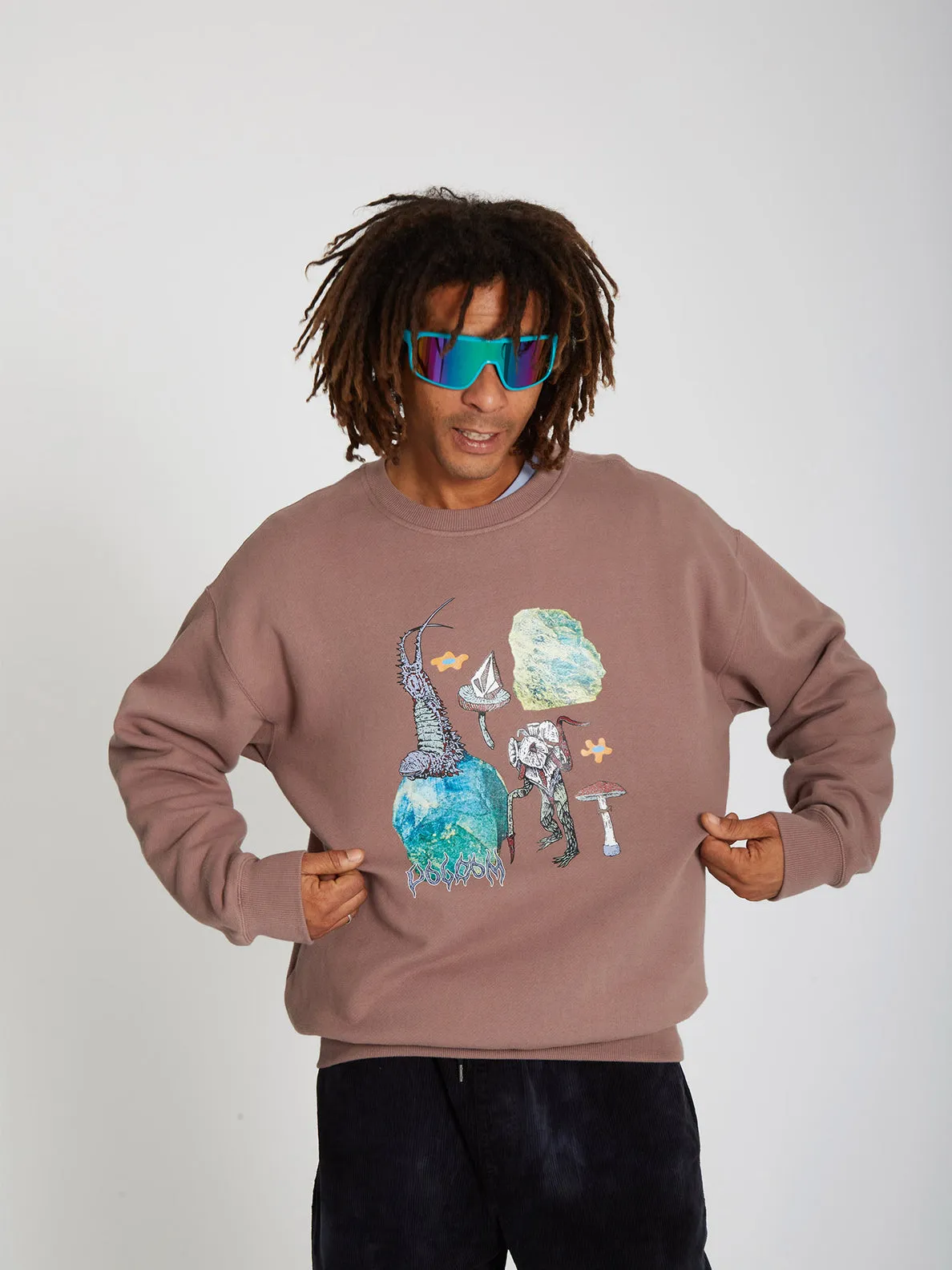 CHRISSIE ABBOTT X FRENCH SWEATSHIRT - DOESKIN