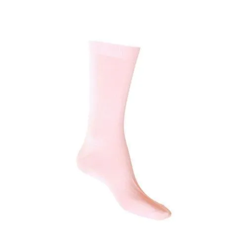 Cotton Crew Sock in Baby Pink - Aussie Made