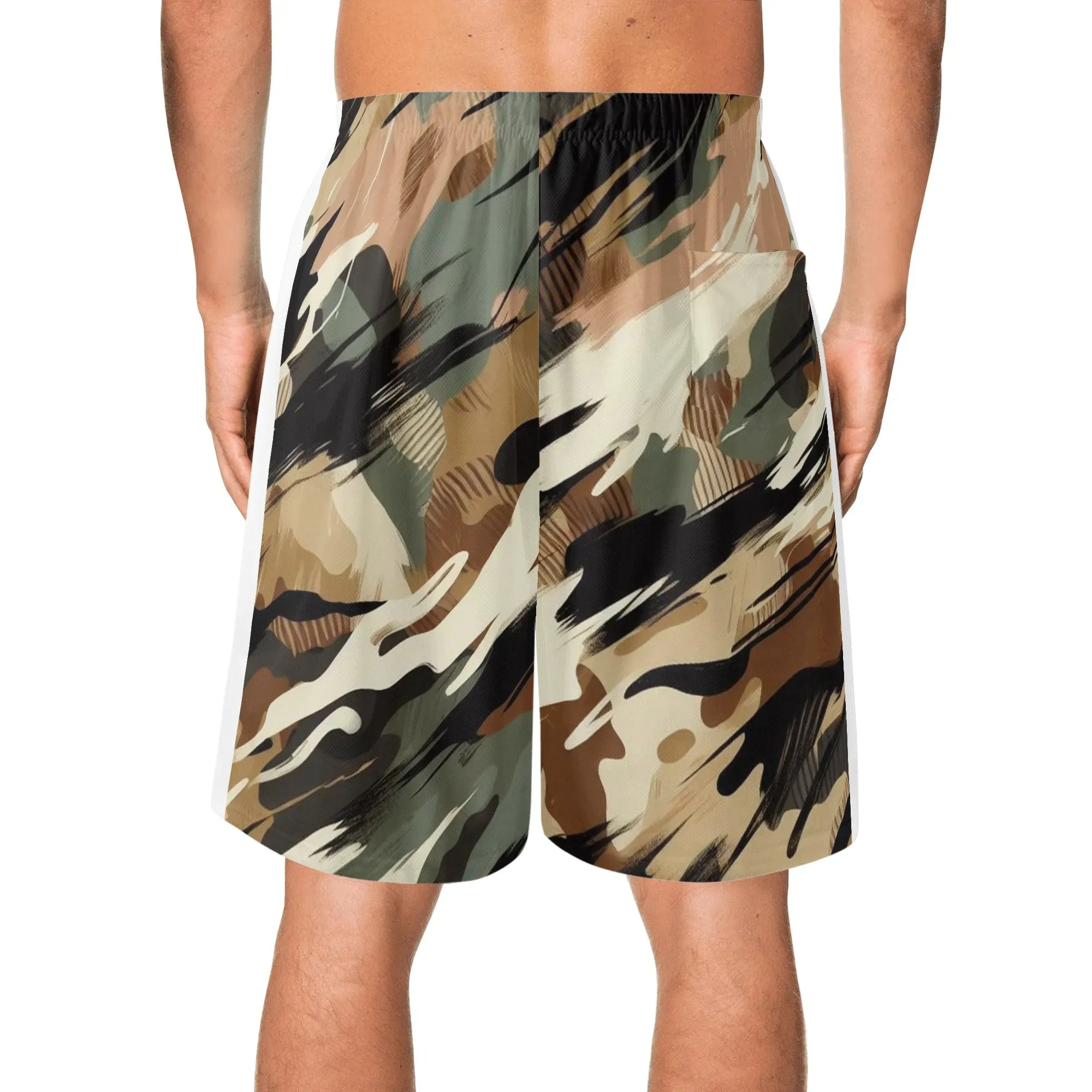 Designer Mens Lightweight Hawaiian Beach Shorts|Resort Wear