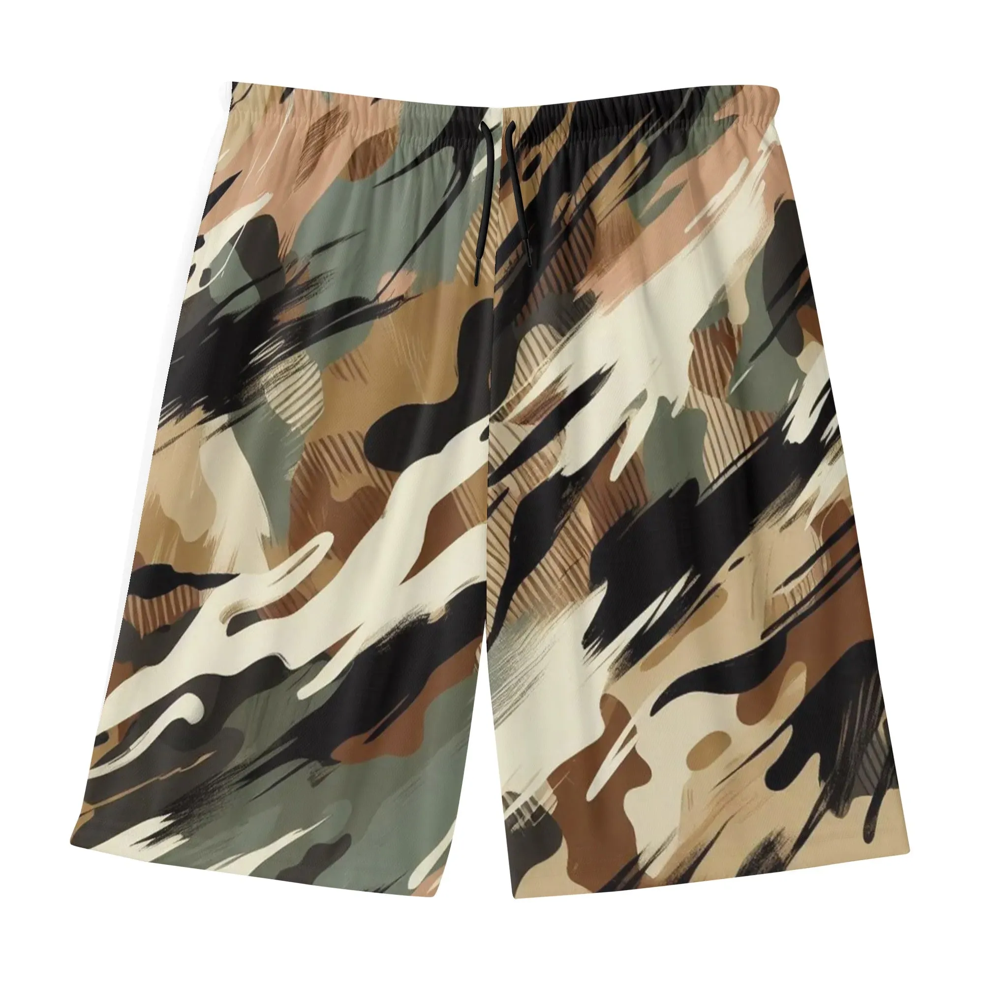 Designer Mens Lightweight Hawaiian Beach Shorts|Resort Wear