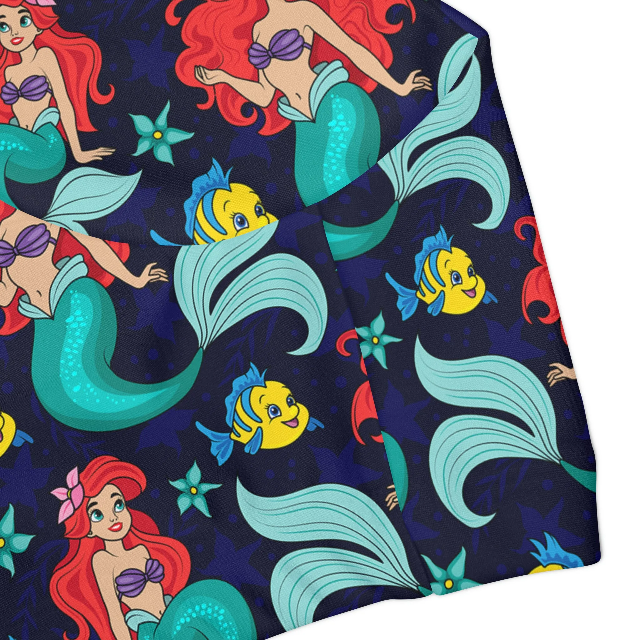 Disney Little Mermaid I Want To Be Where The People Are Girls Two Piece Swimsuit