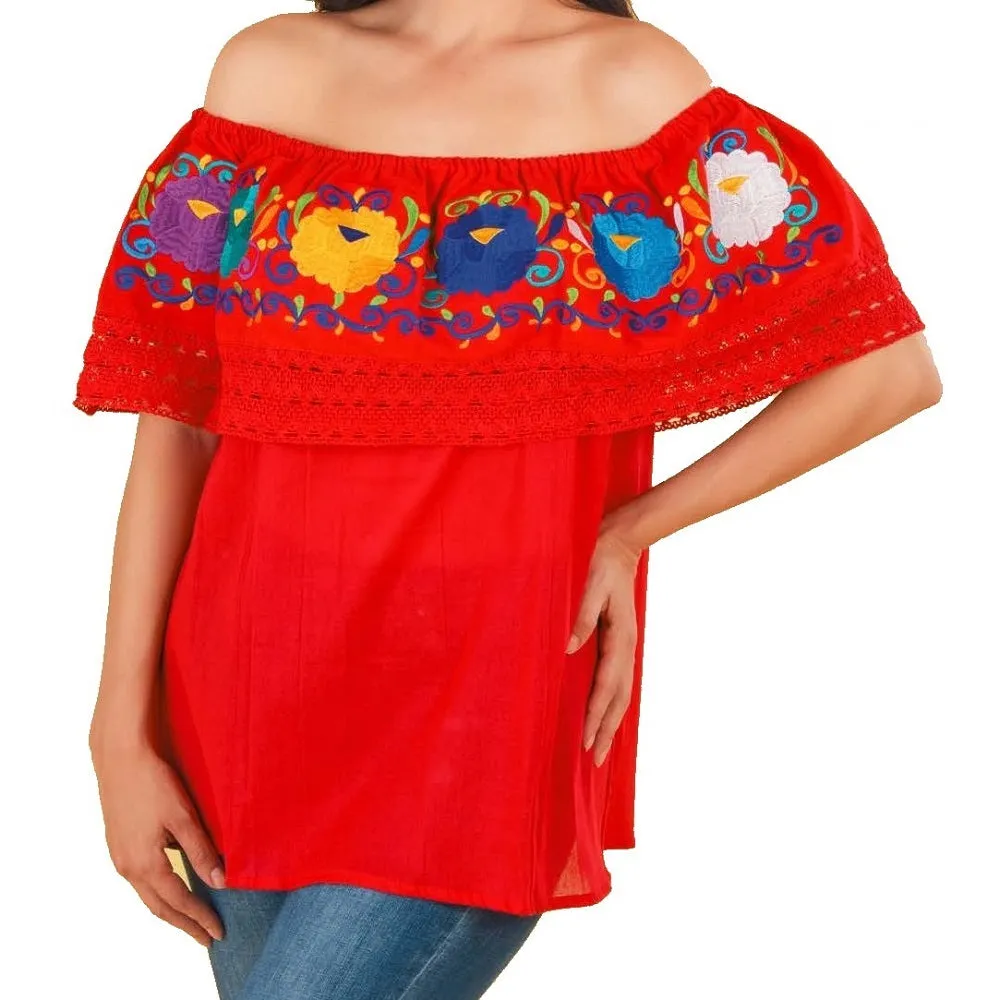 Embroidered Blouse NA-TM-77501