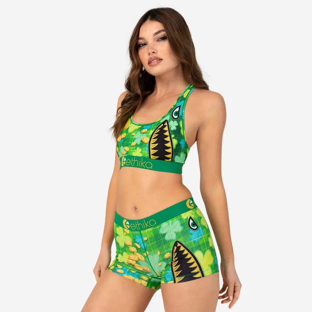 Ethika Bomber Shamrock Sports Bra