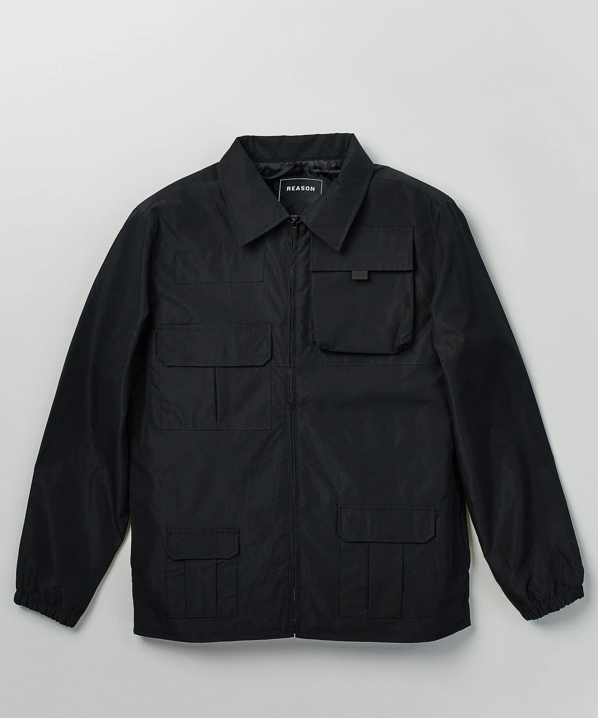 Explorer Utility Twill Jacket - Black