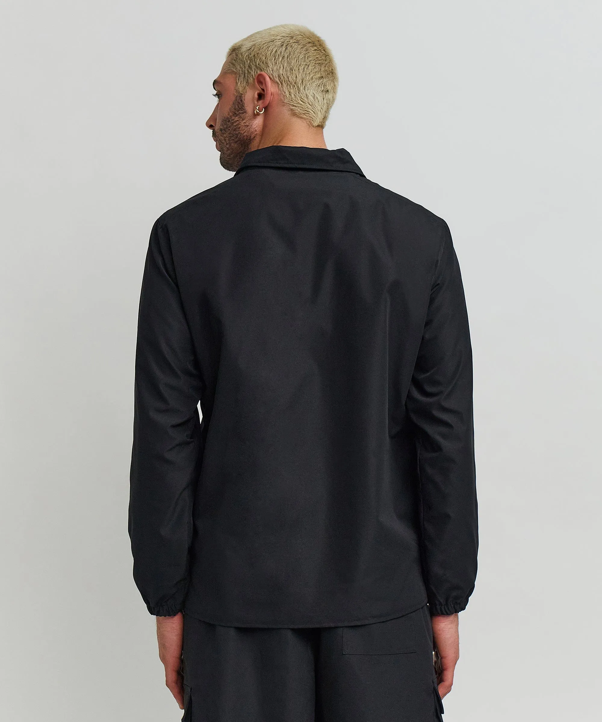 Explorer Utility Twill Jacket - Black