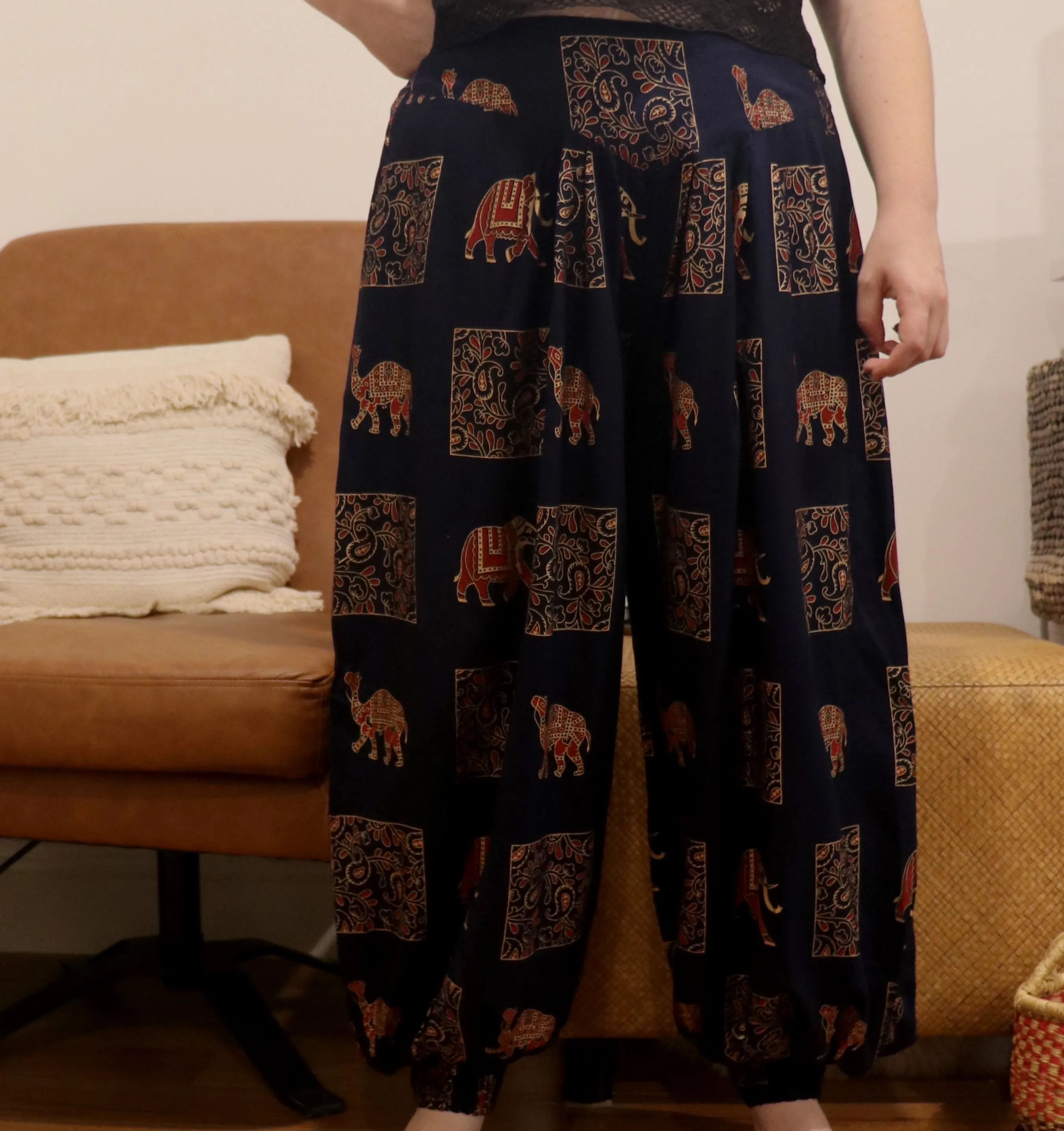 Fair Trade Patterned "Hippy" Pants