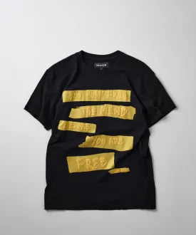 Free Mind Short Sleeve Tee - Black