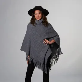 Gray Riley Poncho