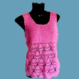 Handmade Fashion With Graminarts Crochet Thread Tops For Girls & Women