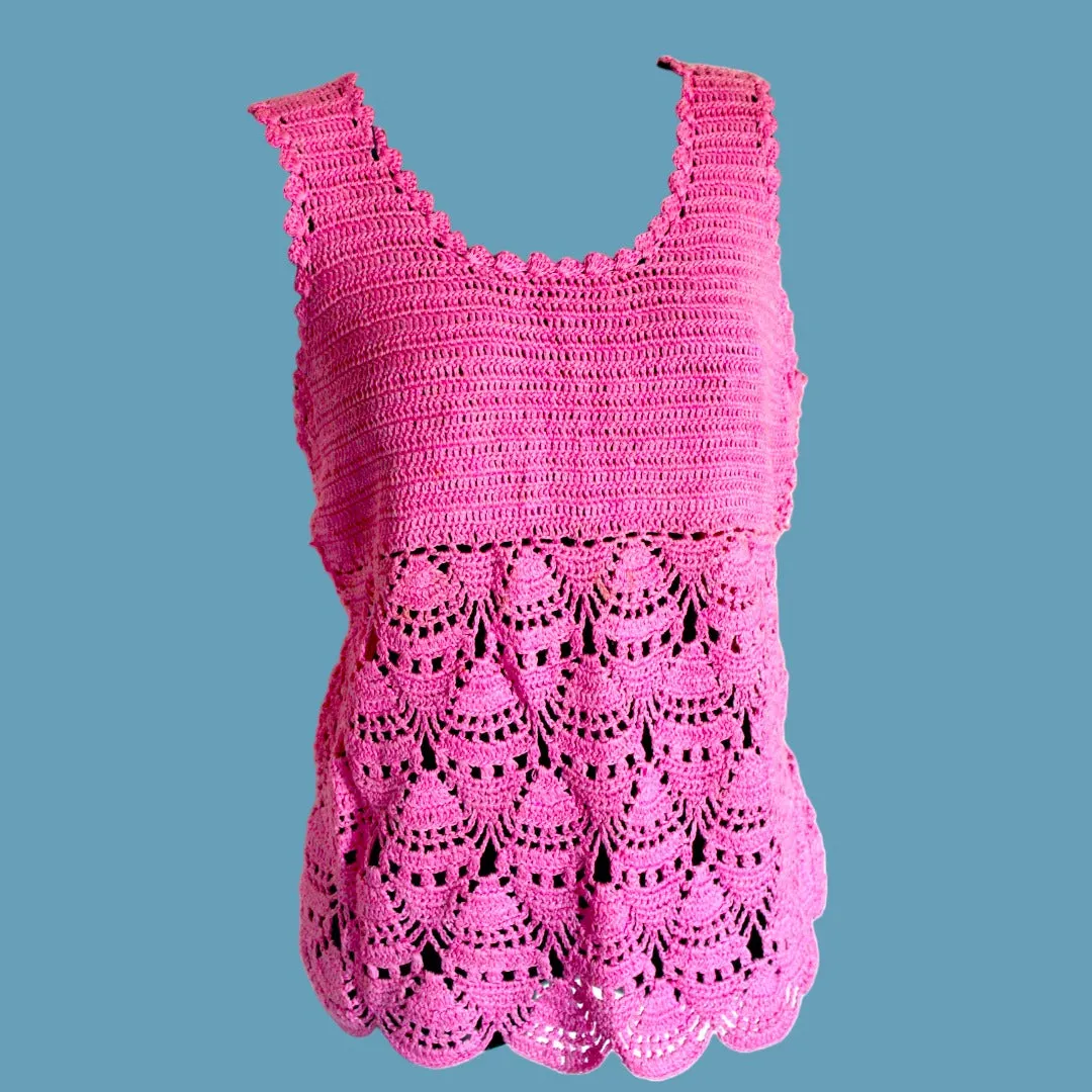 Handmade Fashion With Graminarts Crochet Thread Tops For Girls & Women