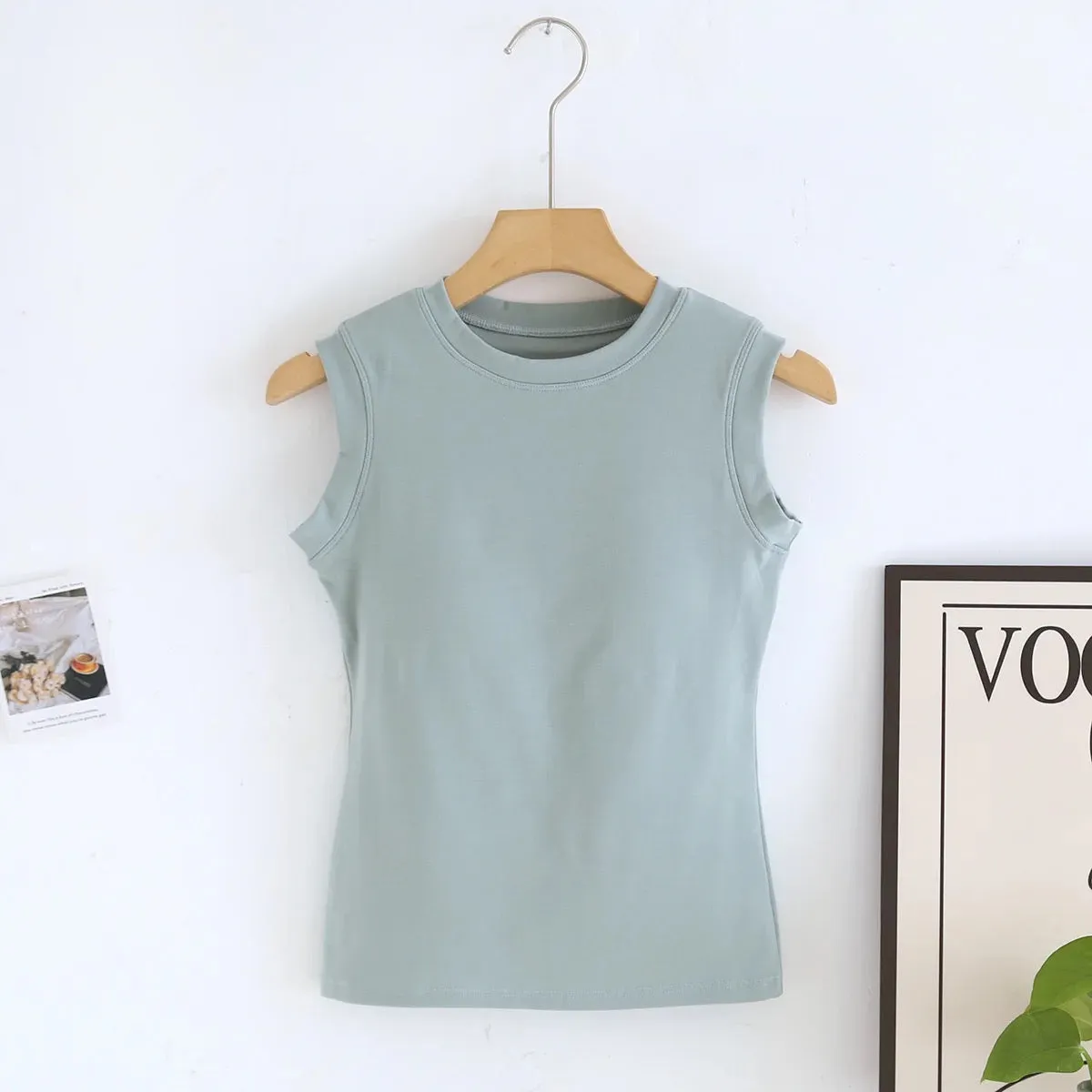 Joyce Tank Tops with Inbuilt Bra