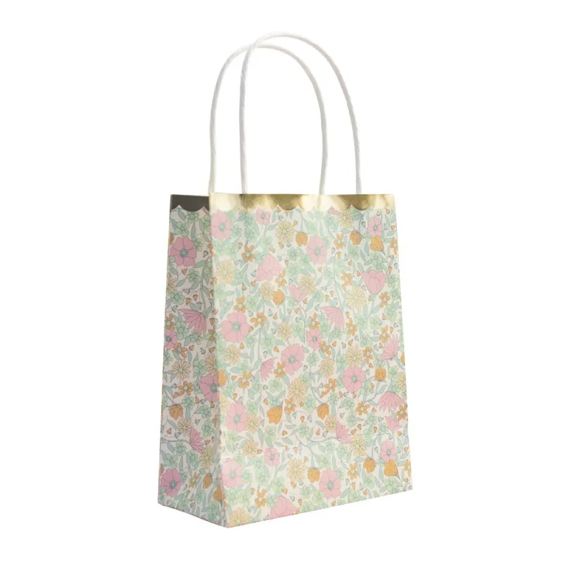 Liberty Print Poppy Party Bags (4 Pack)