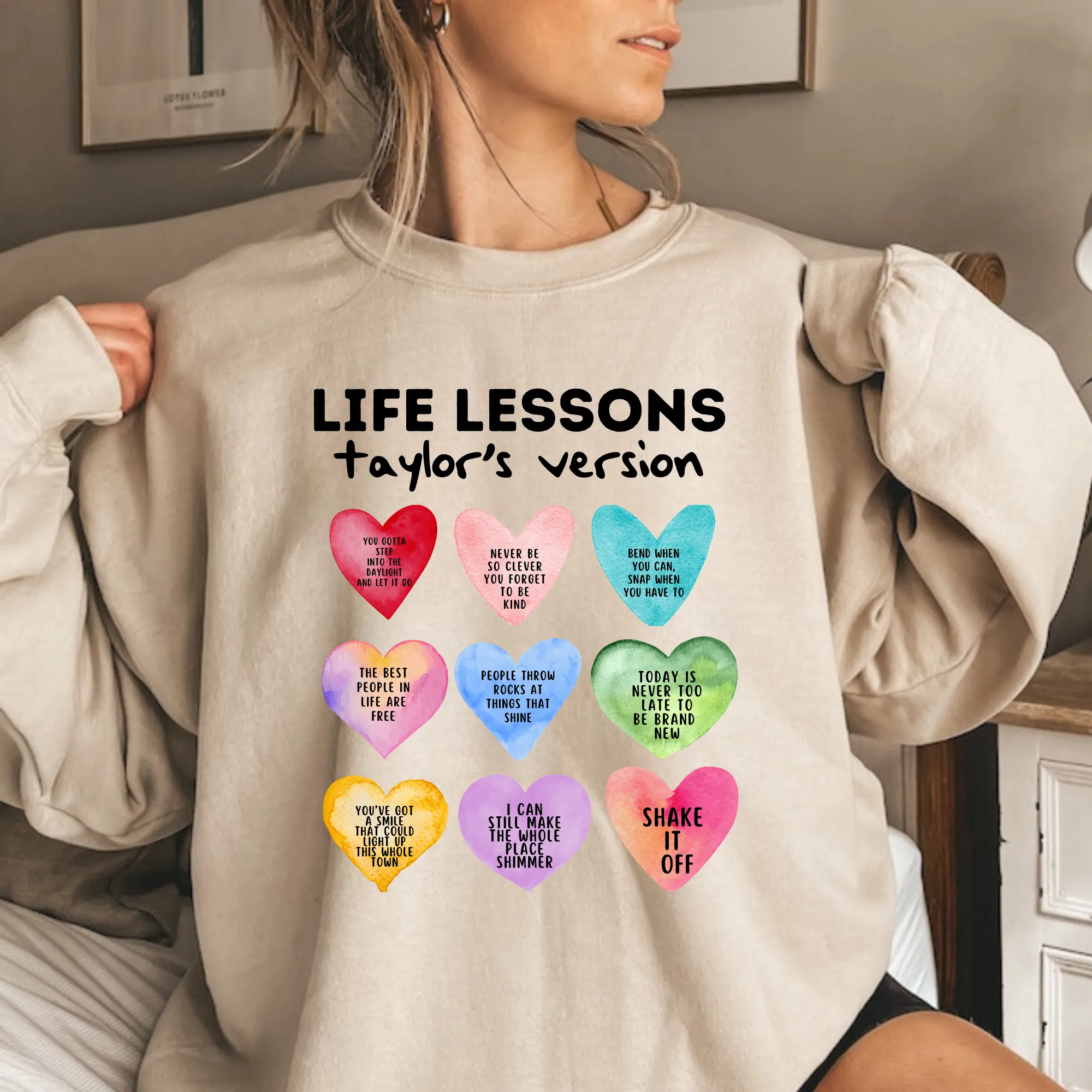 Life Lessons Taylor's Version Sweatshirt