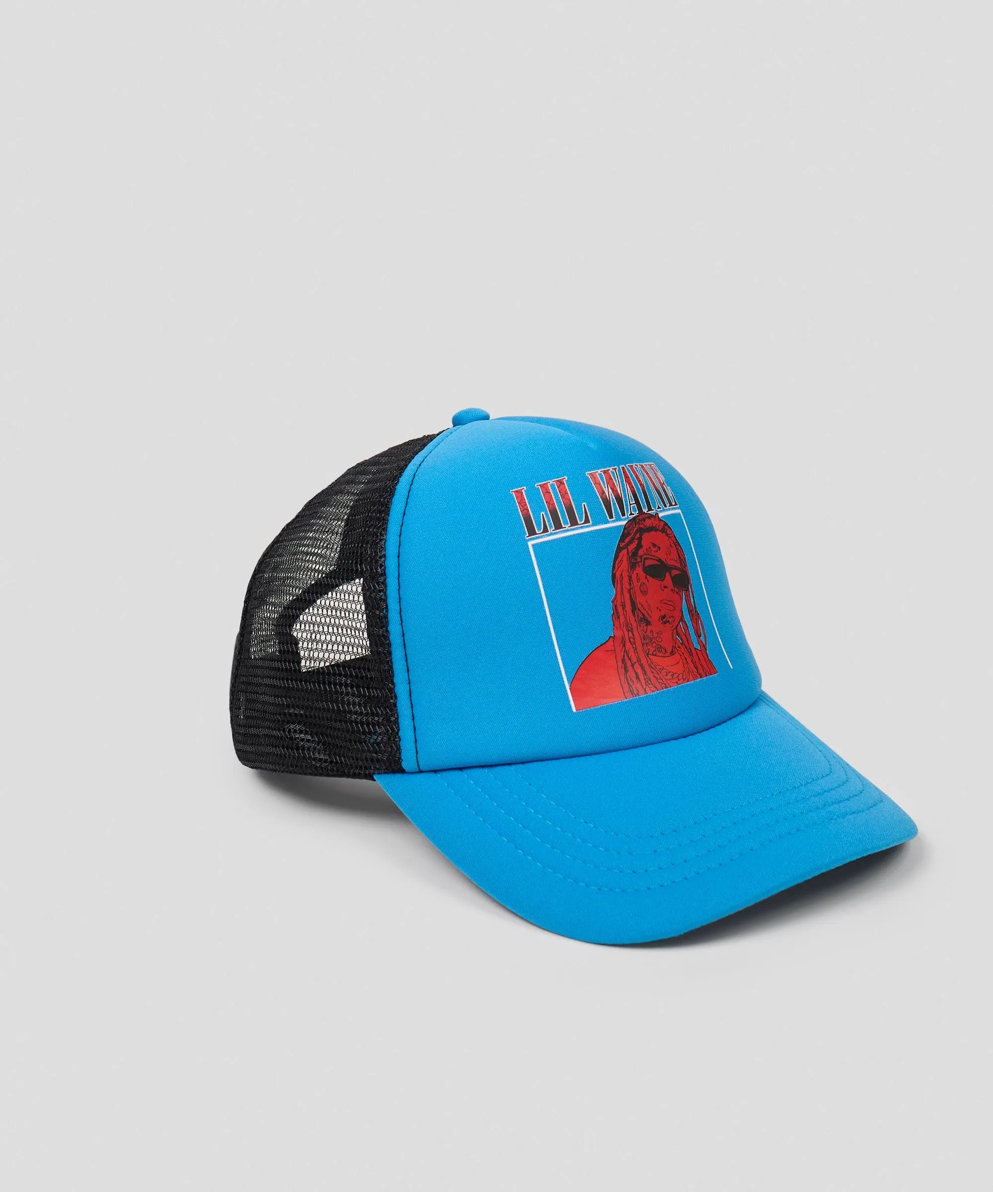 Lil Wayne Box Trucker Hat - Blue