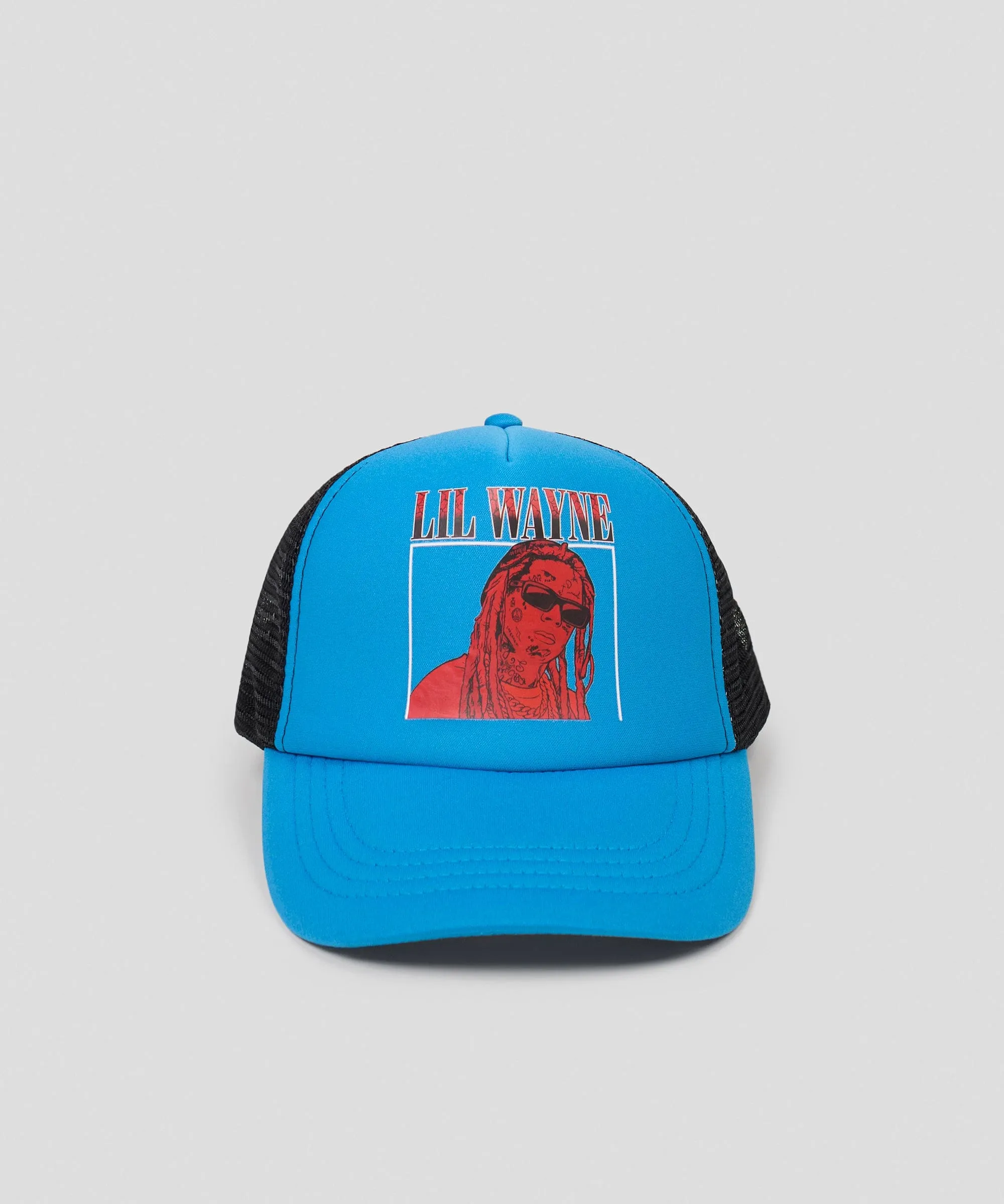 Lil Wayne Box Trucker Hat - Blue