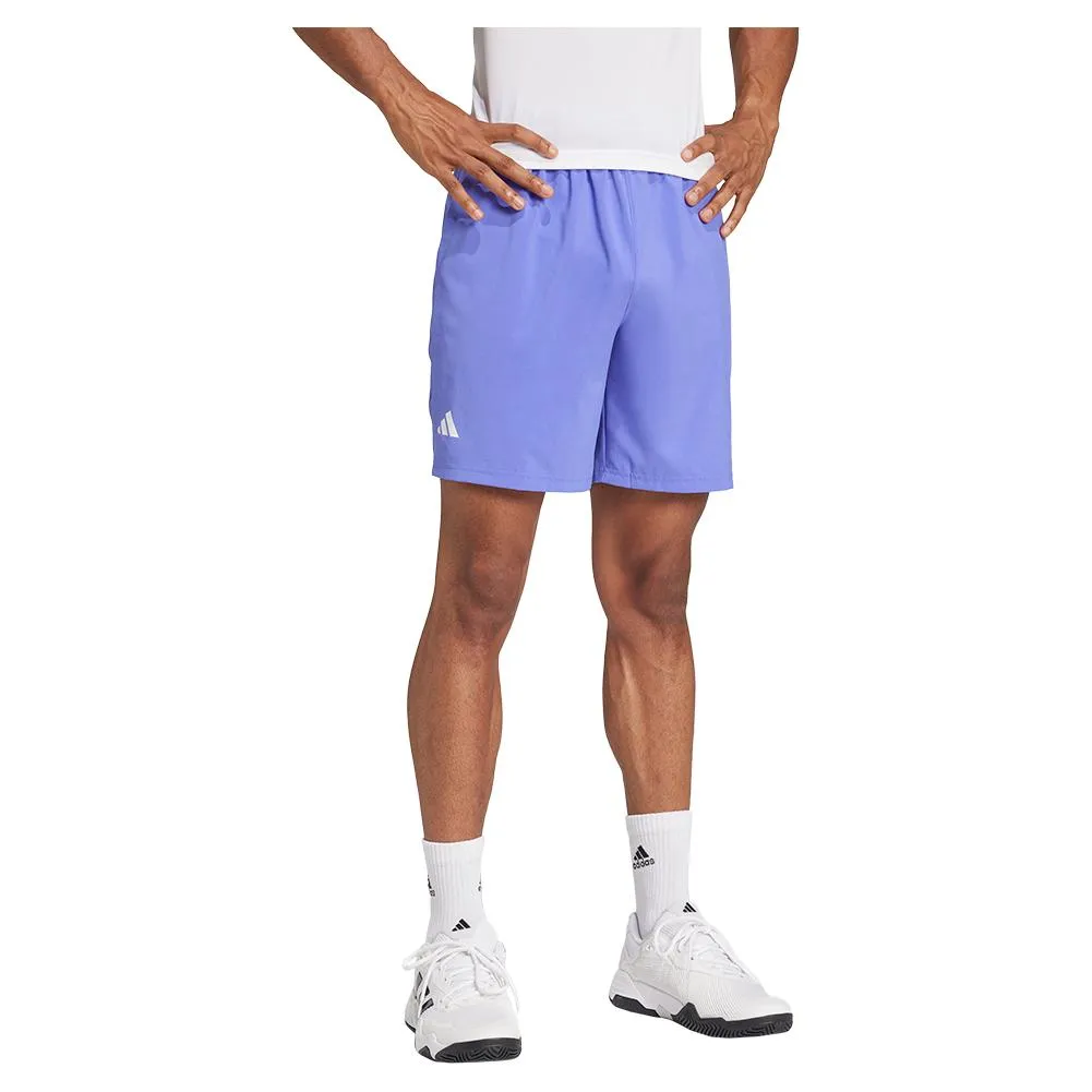 Mens 7 Inch Club Tennis Short Cobalt Blue