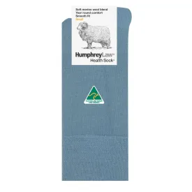 Merino Wool Crew Socks in Storm Blue - Aussie Made