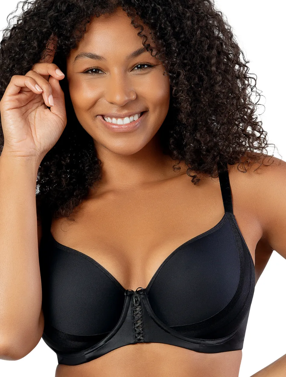 Parfait Shea Molded Spacer Bra Underwired T-Shirt Bra, Black | Black Parfait Molded Bra | Black Molded Spacer Bras