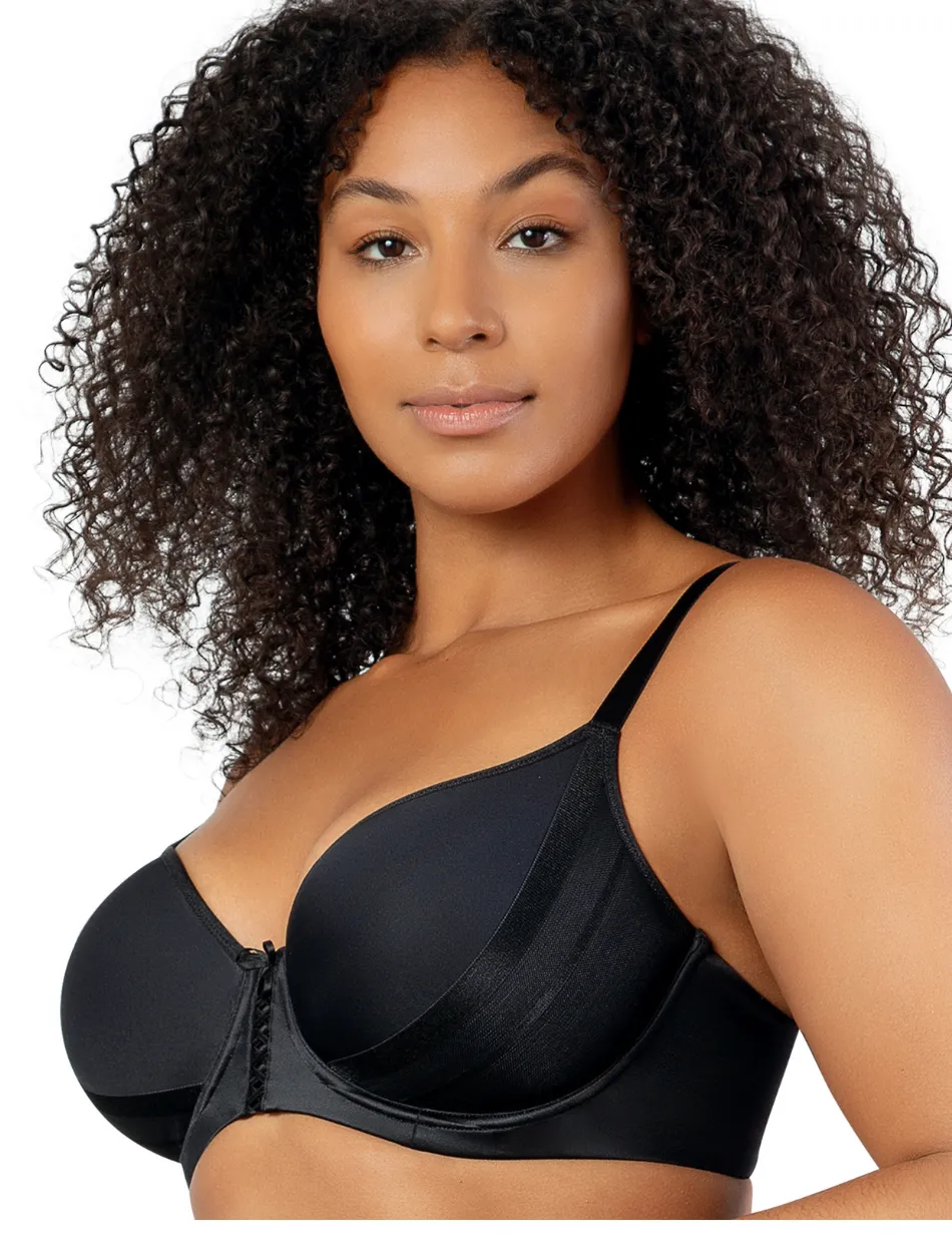 Parfait Shea Molded Spacer Bra Underwired T-Shirt Bra, Black | Black Parfait Molded Bra | Black Molded Spacer Bras