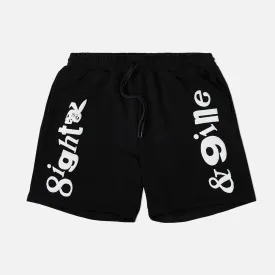 Playing Terry Shorts Black