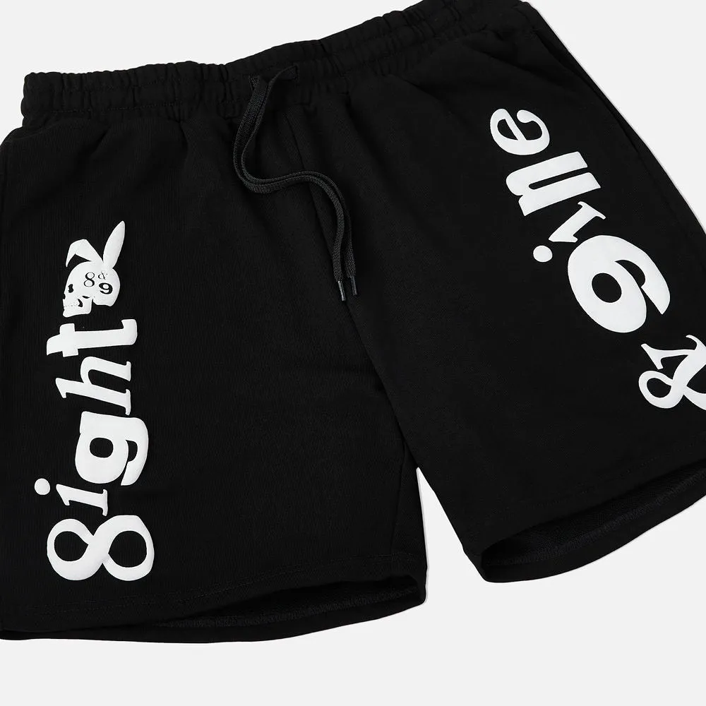 Playing Terry Shorts Black