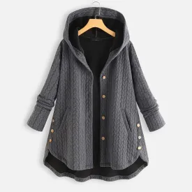 Plus Sizes Hoodies Cotton Women Overcoat for Winter