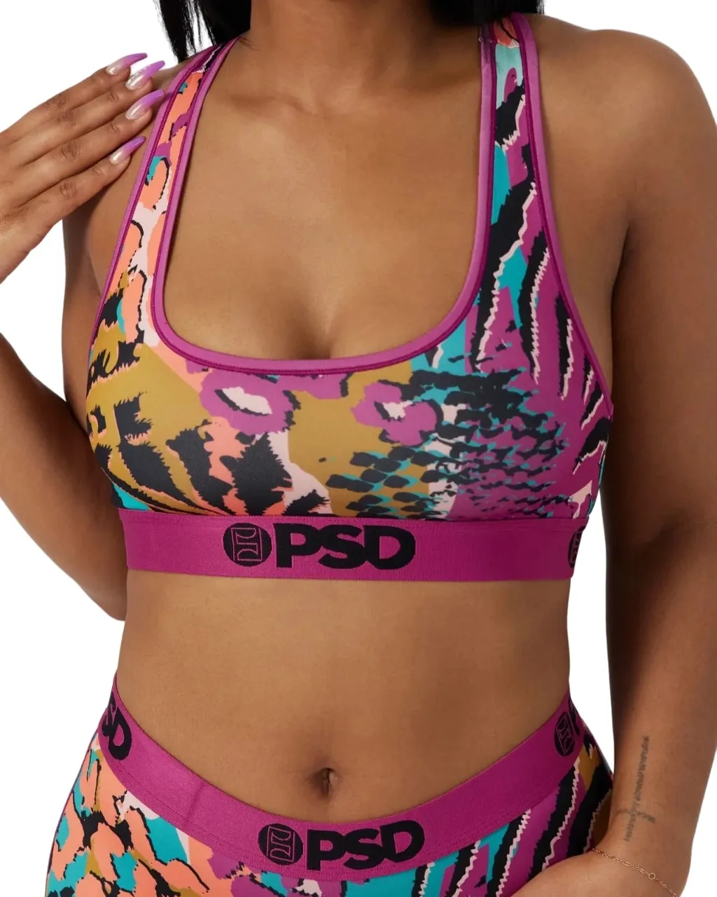 PSD Women's Scattered Skins Sports Bra