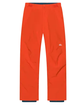 Quiksilver Boys' 8-16 Estate Snow Pants - Grenadine