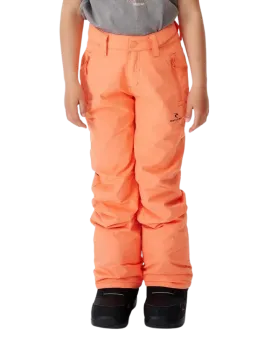 Rip Curl Olly Snow Pants Kids 10K  - Salmon  - 2023