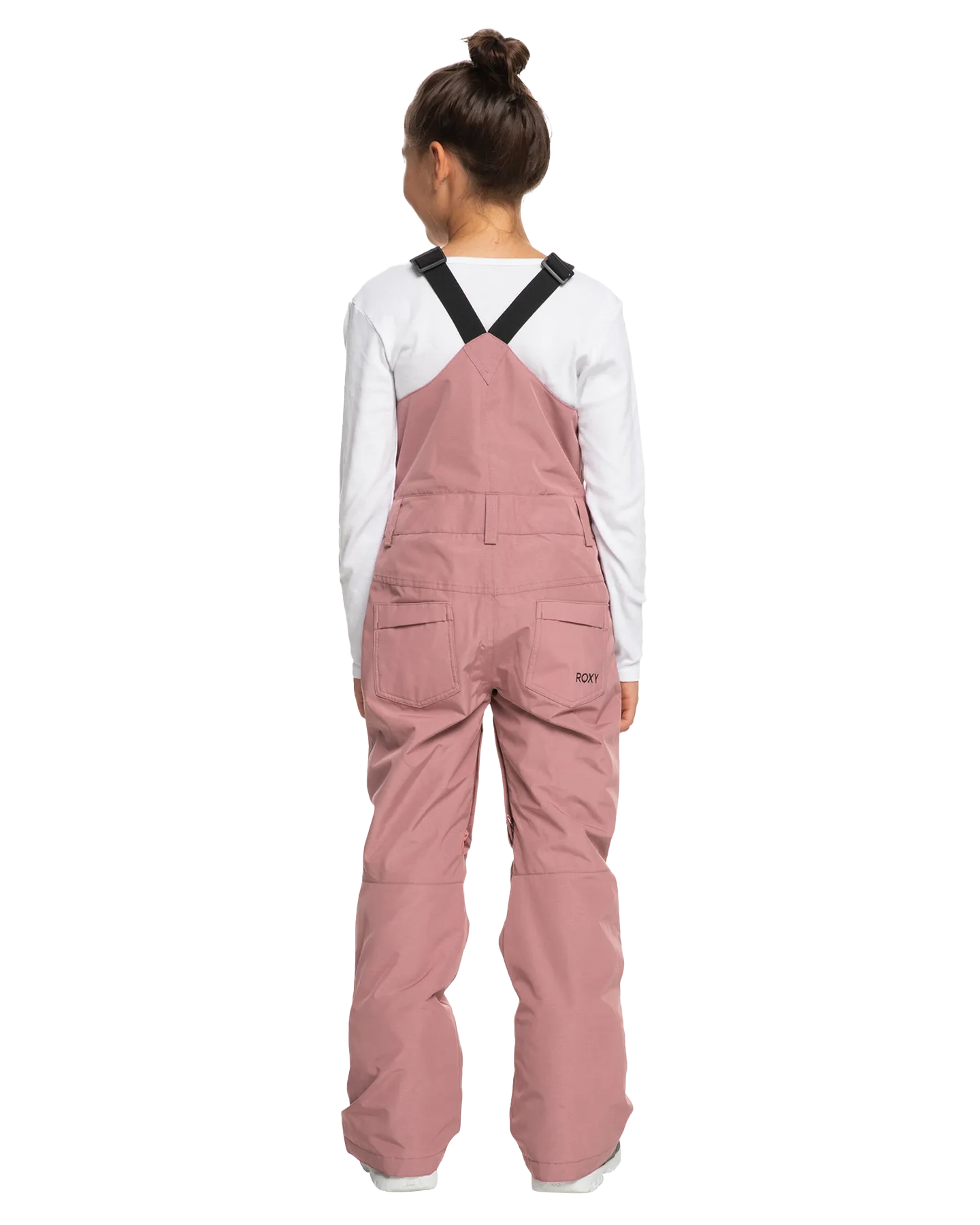 Roxy Girls' 8-16 Non Stop Technical Snow Bib Pants - Dusty Rose