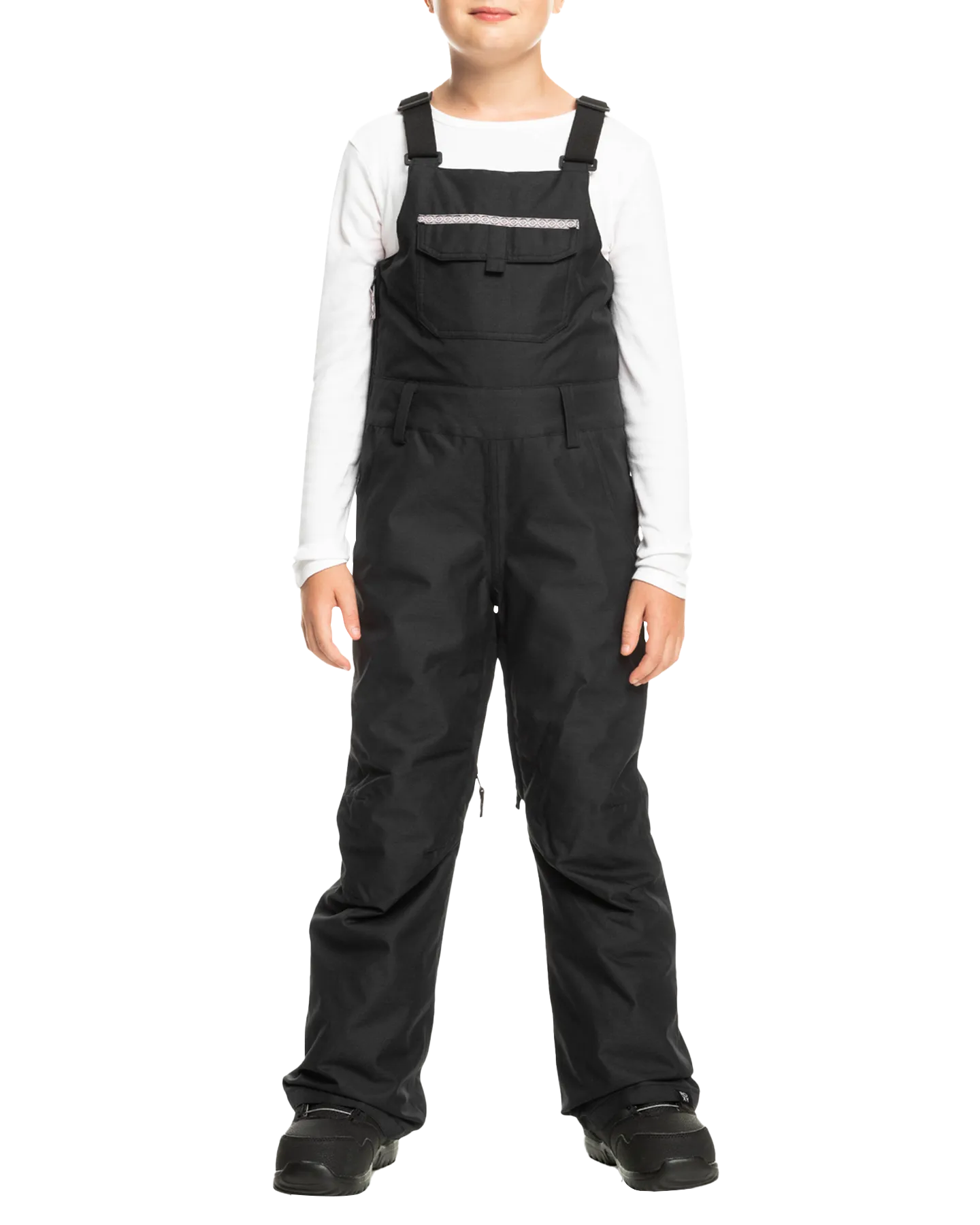 Roxy Girls' 8-16 Non Stop Technical Snow Bib Pants - True Black