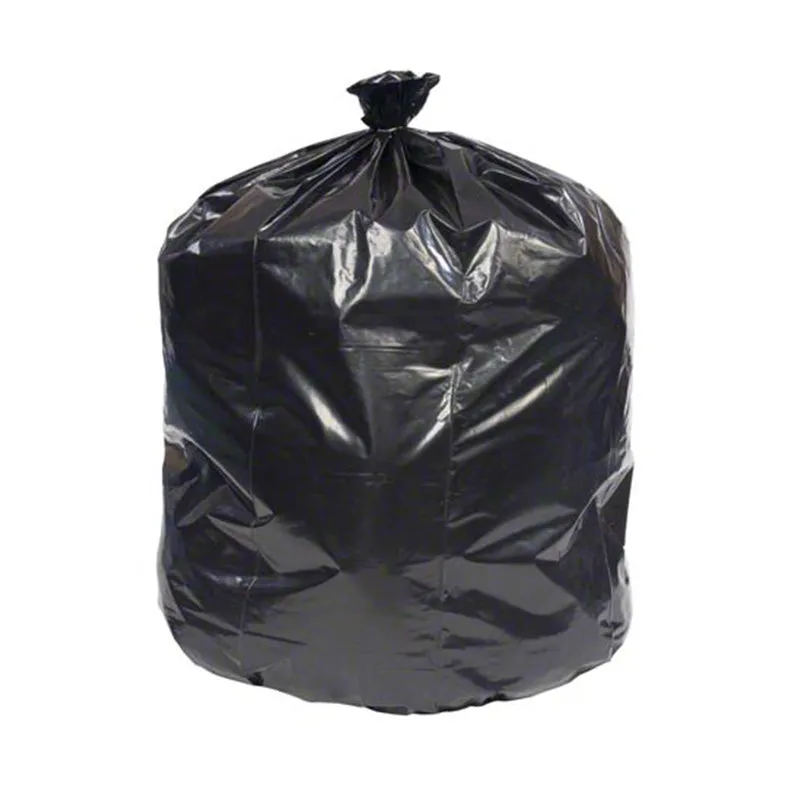 Sak-It™ 40 - 45 Gallon Black Low Density Coreless Trash Can Liners (40" x 46" | 2.0 Mil) - Case of 150