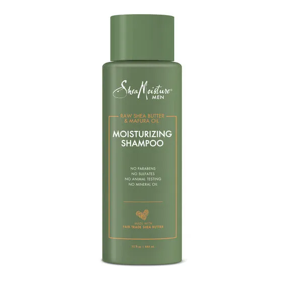 Shea Moisture Men Raw Shea Butter & Mafura Oil Moisturizing Shampoo