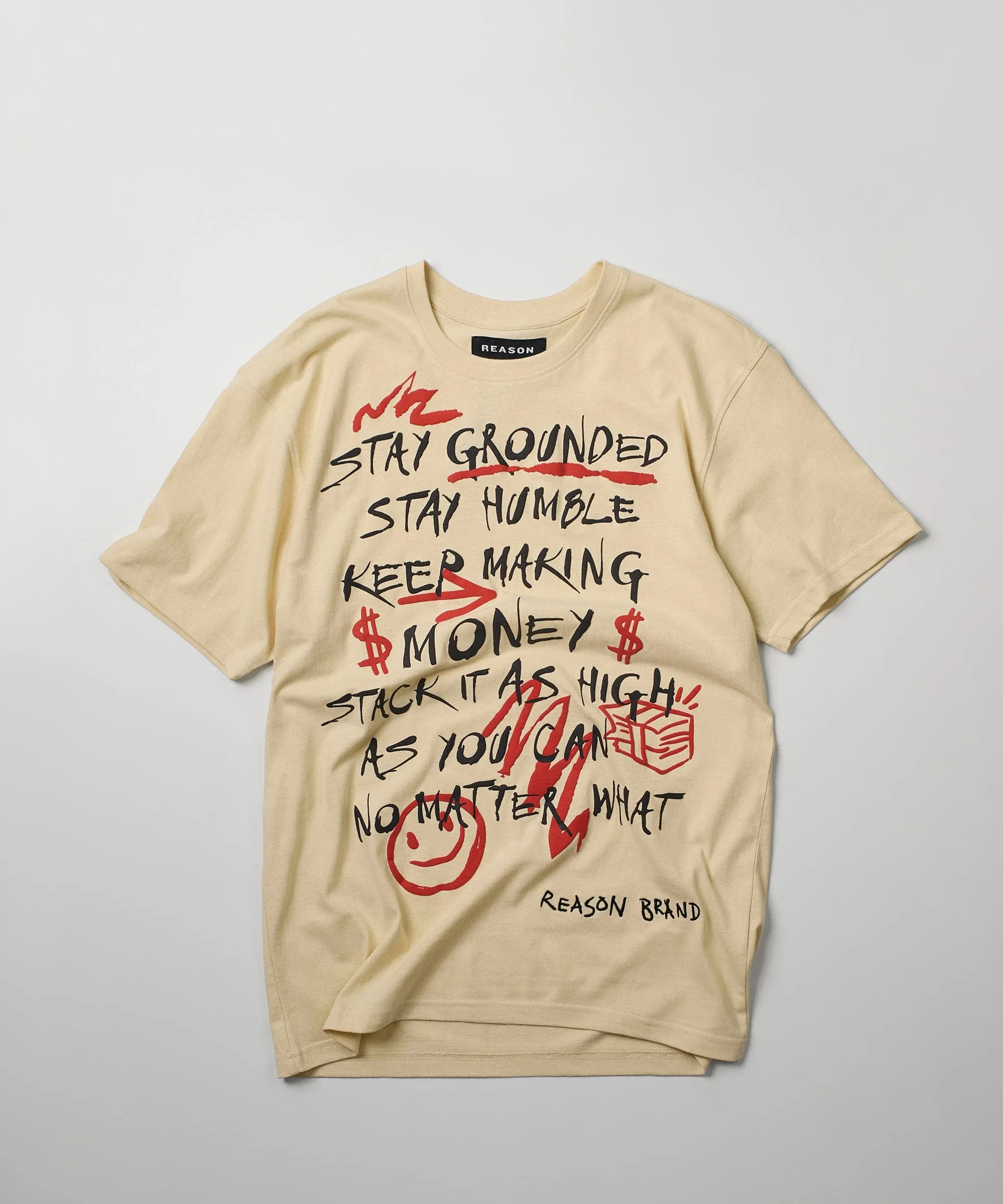 Stay Grounded Short Sleeve Tee - Sand