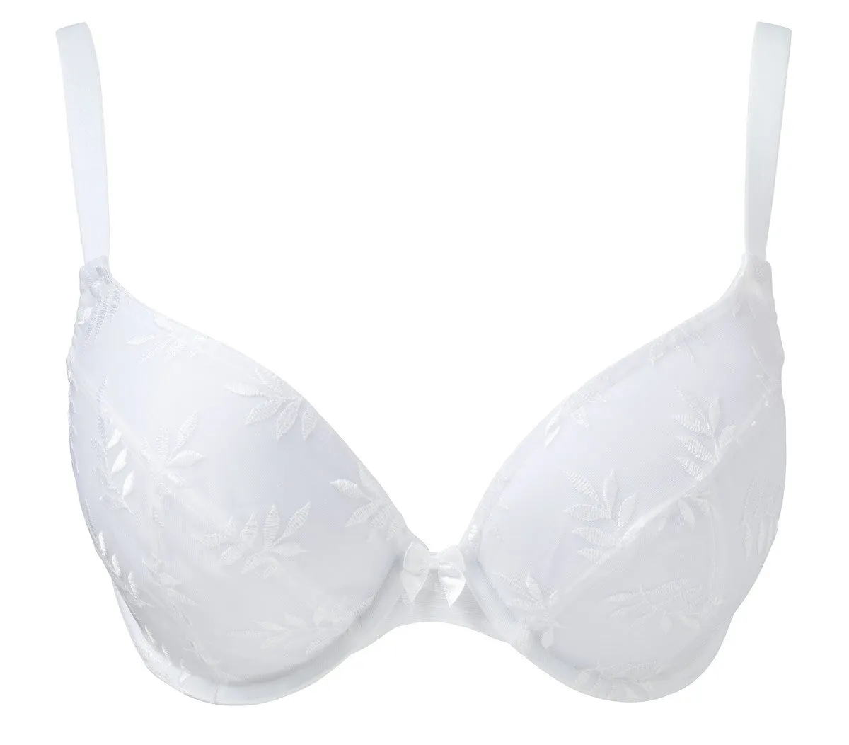 Tango White Plunge Bra - Panache