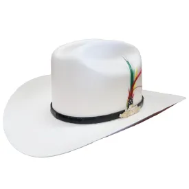 Tombstone 10,000X Sinaloa Shape Hat with Feathers